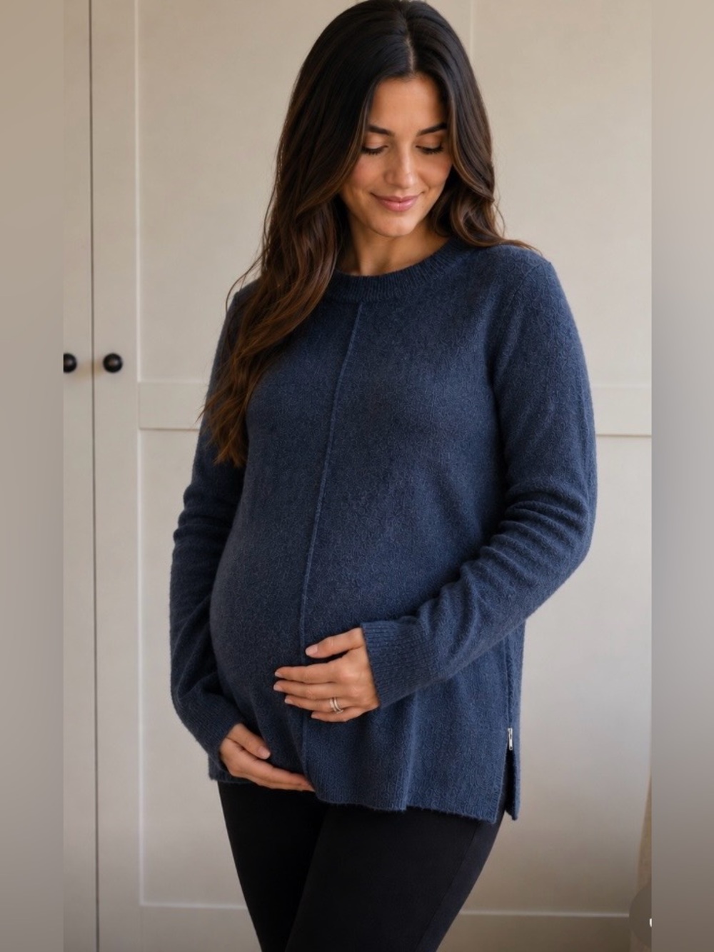 Ripe Maternity & Nursing Cozy High Neck Sweater